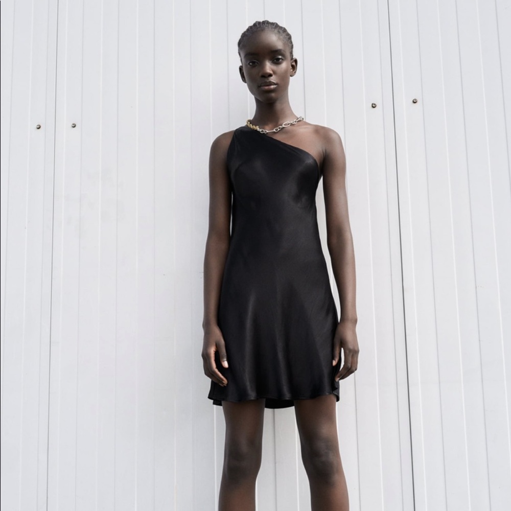Zara asymmetrical dress